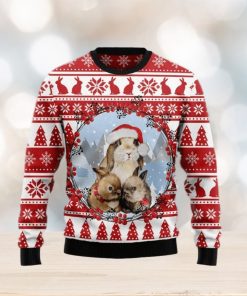 Christmas Bunny Ugly Christmas Sweater Gift For Men And Women