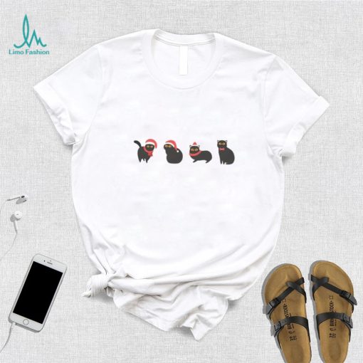 Christmas Cat Lovely T Shirt