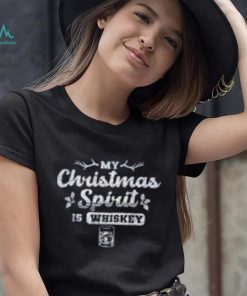 Christmas Drinking Whiskey Is My Christmas Spirit Xmas Shirt