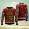 Las Vegas Raiders Dabbing Santa Ugly Christmas Sweater 3D Gift For Fans