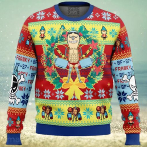 Christmas Franky One Piece Ugly Christmas Sweater 3D Gift Christmas Funny