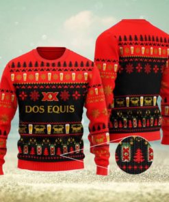 Christmas Geo Pattern Dos Equis Ugly Christmas Sweater Cute Christmas Gift for Men And Women