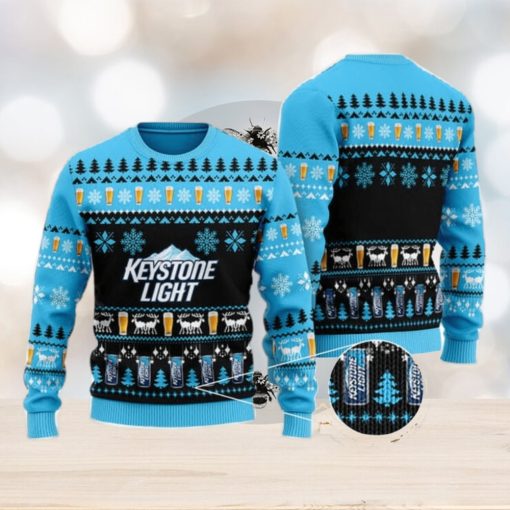 Christmas Geo Pattern Keystone Light Ugly Christmas Sweater Cute Christmas Gift for Men And Women