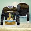 Ugly Sweater Christmas Xmas Stitch Cartoon Unisex Men Women I Dont Do Mornings 3D Sweater