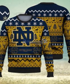 Christmas Gift Notre Dame Fighting Irish Season Ugly Christmas Sweater