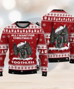 Christmas Gift Toothless Ugly Christmas Sweater Xmas Christmas Gift