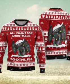 Christmas Gift Toothless Ugly Christmas Sweater Xmas Christmas Gift