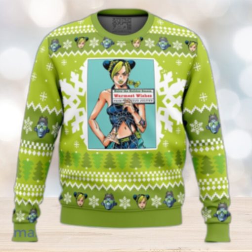 Christmas Jolyne Kujo Jojo’s Bizarre Adventure Christmas Sweater 3D Gift Christmas Funny