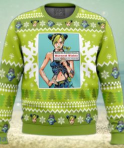 Christmas Jolyne Kujo Jojo’s Bizarre Adventure Christmas Sweater 3D Gift Christmas Funny