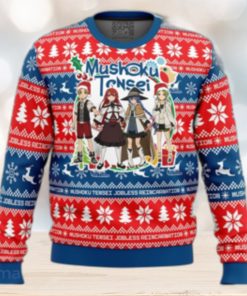 Christmas Joy Mushoku Tensei Jobless Reincarnation Ugly Christmas Sweater 3D Gift Christmas Funny