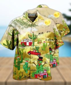 Christmas Life Is Better With A Cactus Edition Hawaiian Shirt