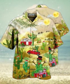 Christmas Life Is Better With A Cactus Edition Hawaiian Shirt