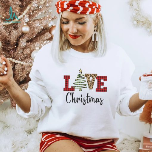 Christmas Love Tree Christmas 2024 Shirt