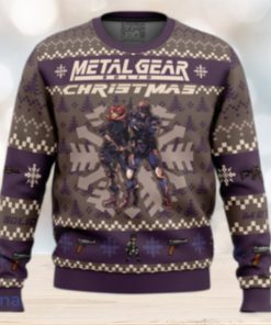 Christmas Metal Gear Solid Ugly Christmas Sweater 3D Gift Christmas Funny