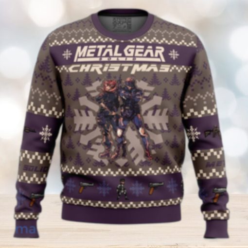 Christmas Metal Gear Solid Ugly Christmas Sweater 3D Gift Christmas Funny