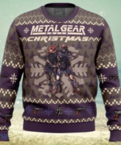 Christmas Metal Gear Solid Ugly Christmas Sweater 3D Gift Christmas Funny