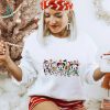 Official Dog Lover Raglan Christmas Lights T Shirt