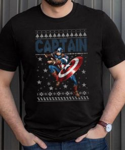 Christmas Movie Lover Shirt Captain Cool Christmas Sweater Captain America Movie Character Lover Gifts Christmas T Shirt