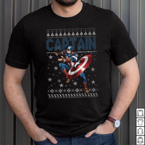 Christmas Movie Lover Shirt Captain Cool Christmas Sweater Captain America Movie Character Lover Gifts Christmas T Shirt