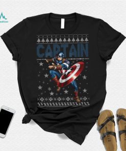 Christmas Movie Lover Shirt Captain Cool Christmas Sweater Captain America Movie Character Lover Gifts Christmas T Shirt