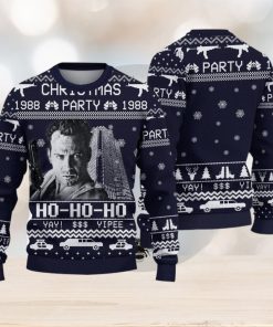 Christmas Party 1988 Christmas Gift For Holiday Hohoho Die Hard 3D Ugly Christmas Sweater