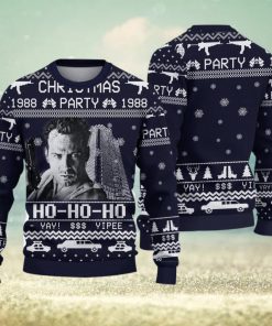 Christmas Party 1988 Christmas Gift For Holiday Hohoho Die Hard 3D Ugly Christmas Sweater