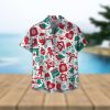 Gengar Ghost Pokemon Hawaiian Shirt Palm Leaves Pattern Summer Beach Gift