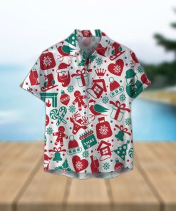 Christmas Pattern Unisex 3D Hawaiian Shirt Collection Gift For Men And Women Holiday