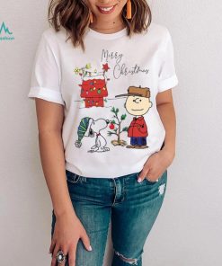 Christmas Peanuts Snoopy Charlie Brown T Shirt