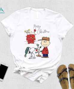 Christmas Peanuts Snoopy Charlie Brown T Shirt