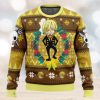 Detroit Lions Christmas Pattern Ugly Christmas Sweater Wreath AOP Gift For Fans