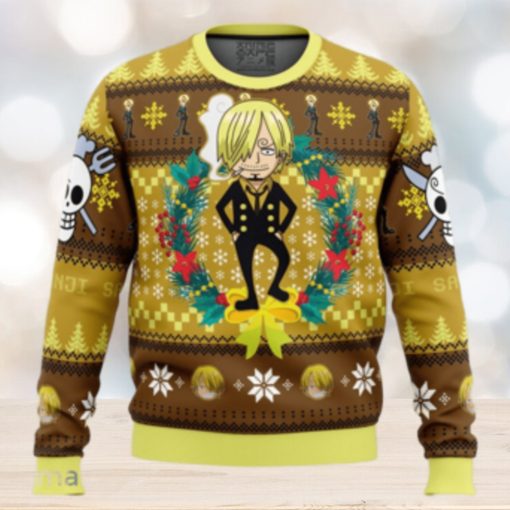 Christmas Sanji One Piece Ugly Christmas Sweater 3D Gift Christmas Funny