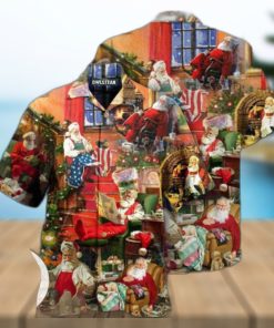 Christmas Santa Claus In Daily Life Edition Hawaiian Shirt