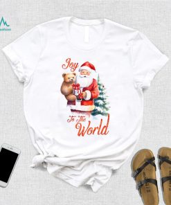 Christmas Santa and Bear Sublimation Shirt