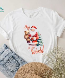 Christmas Santa and Bear Sublimation Shirt