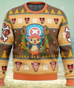 Christmas Tony Chopper One Piece Ugly Christmas Sweater 3D Gift Christmas Funny