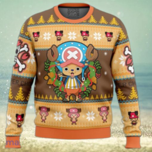 Christmas Tony Chopper One Piece Ugly Christmas Sweater 3D Gift Christmas Funny