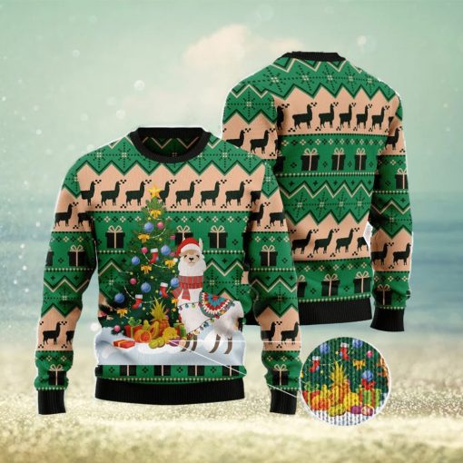 Christmas Tree Llama Ugly Christmas Sweater Funny Christmas Gift For Family