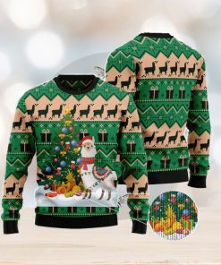 Christmas Tree Llama Ugly Christmas Sweater Funny Christmas Gift For Family