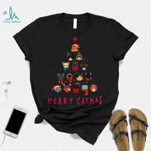 Christmas Trees include Cats Svg, Cats Christmas Tree vector