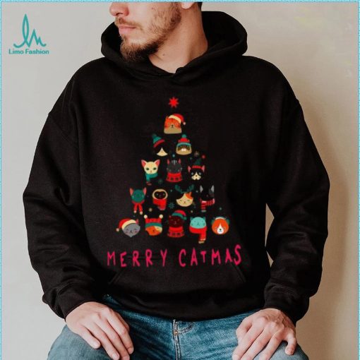 Christmas Trees include Cats Svg, Cats Christmas Tree vector