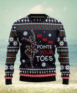 Christmas Ugly Sweater Ballet Pointe Your Toes Funny Gift For Men And Women