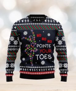 Christmas Ugly Sweater Ballet Pointe Your Toes Funny Gift For Men And Women