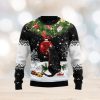 Chicago Bears Teams Funny DJ Santa Knitted Sweater For Christmas