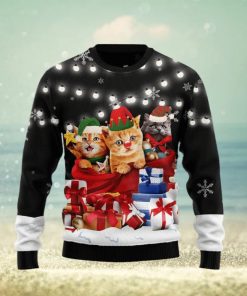 Christmas Ugly Sweater Cat Gifts Noel Funny Sweater Gift For Men And Women