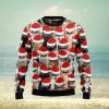 Black Cat Knocked Down Ugly Christmas Sweater 3D Gift Christmas Funny