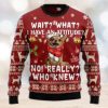 Kansas City Chiefs Christmas Gingerbread Man Knitted Ugly Christmas Sweater AOP Gift For Men And Women