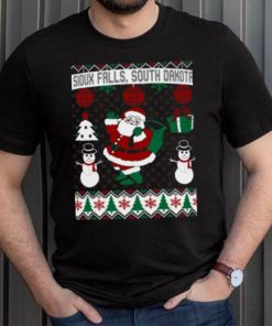 Christmas Ugly Sweater Sioux Falls South Dakota' Men's Ringer T Shirt