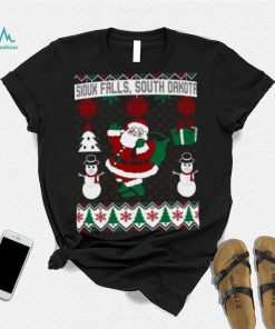 Christmas Ugly Sweater Sioux Falls South Dakota' Men's Ringer T Shirt