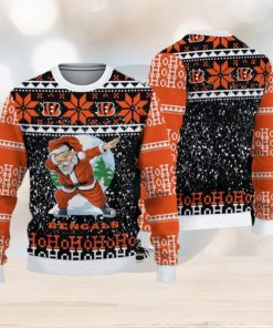 NFL Cincinnati Bengals Logo With Funny Grinch Ugly Christmas Sweater Sport  Fans Men And Women Christmas Gift